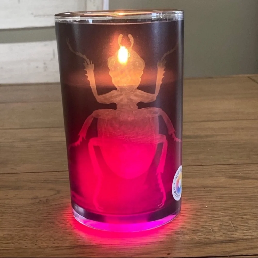 Color Changing Halloween Candle